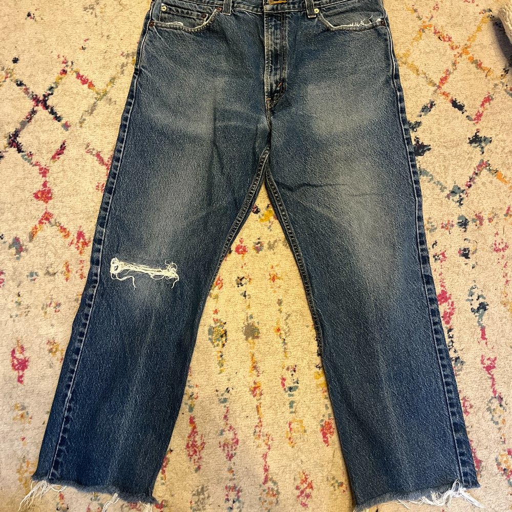 Men's Levi's ripped 505